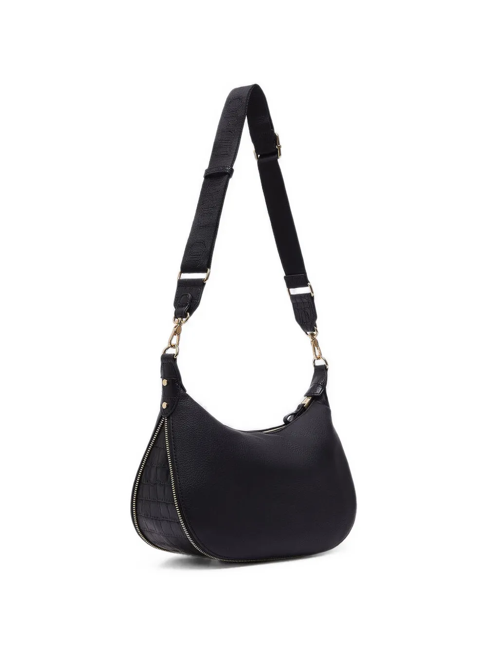 LIU JO Shopper met logodetail Zwart
