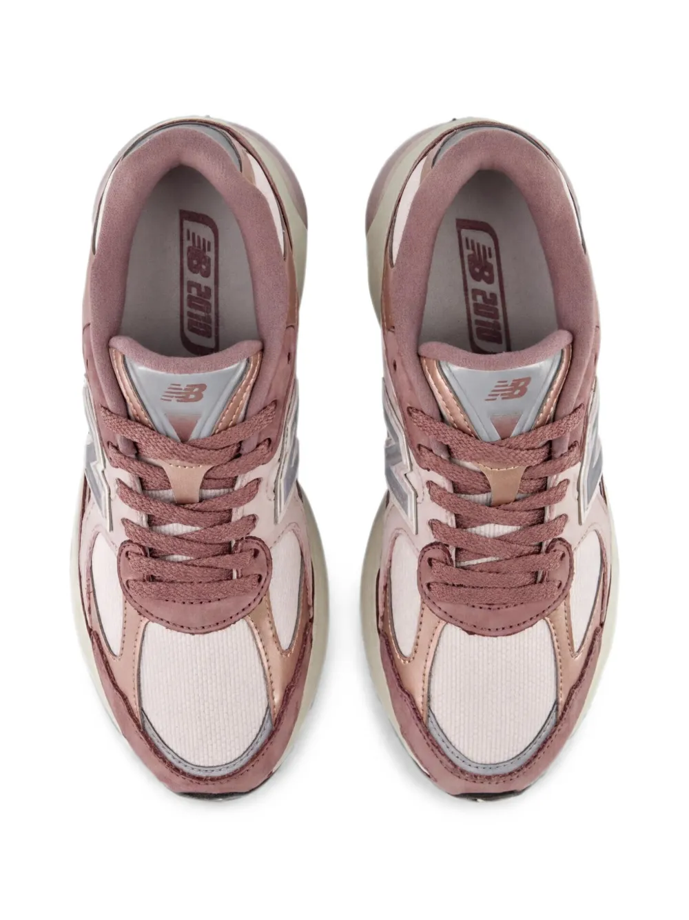 New Balance 2010 logo-patch sneakers Roze