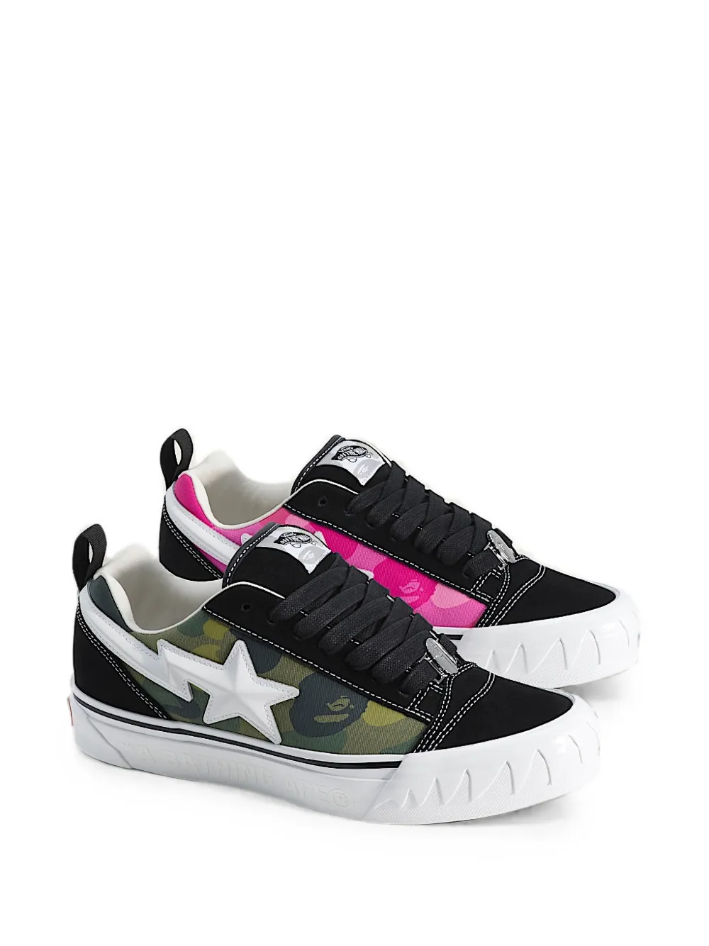 Vans x BAPE Premium Knu Skool Zwart