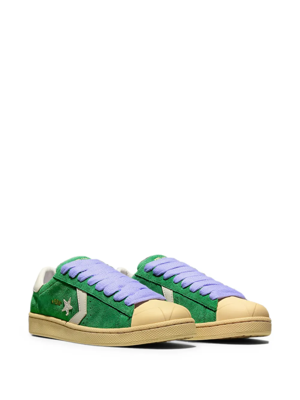 Converse x GOLF le FLEUR* Pro leren sneakers Groen