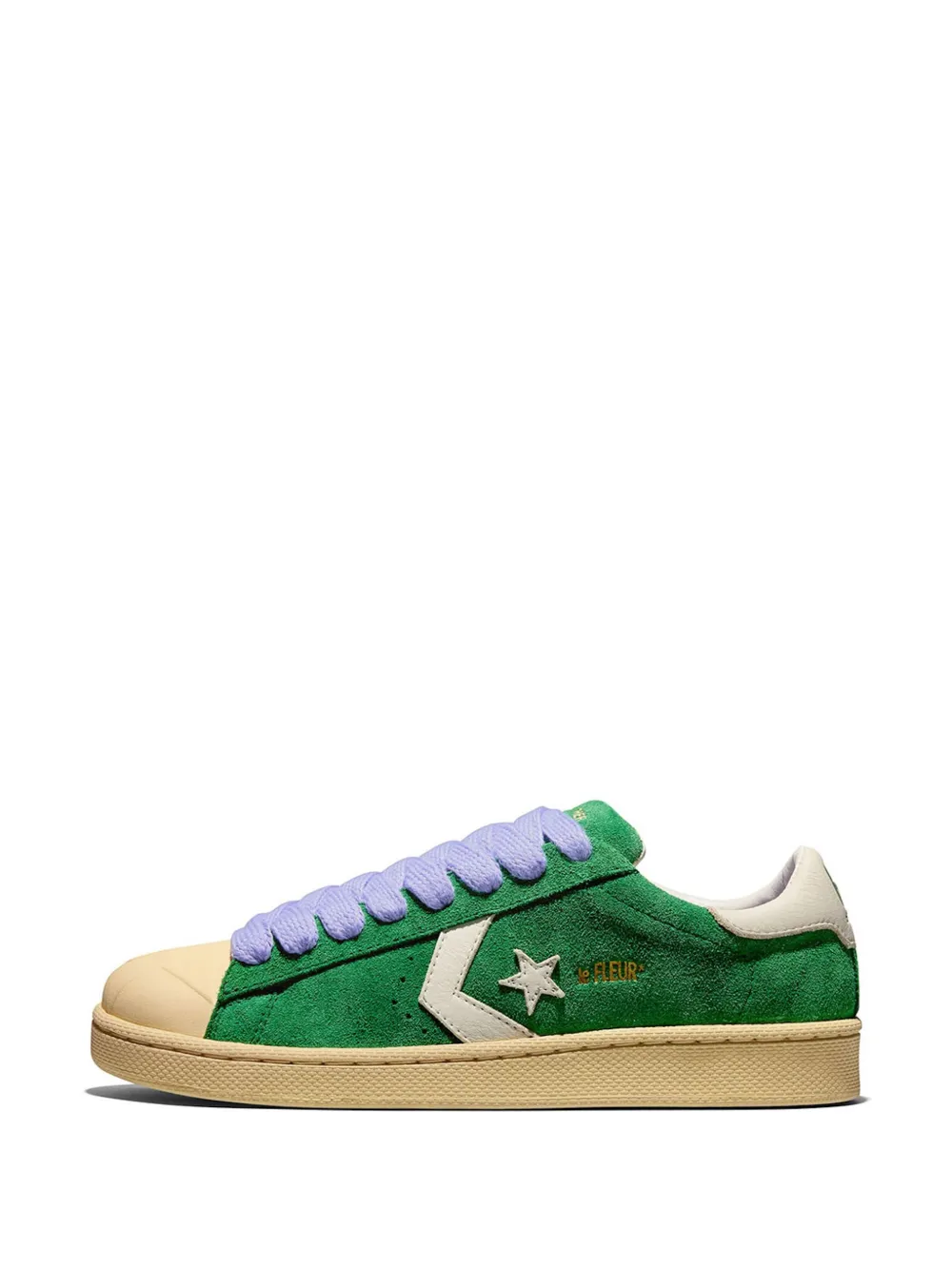 Converse x GOLF le FLEUR* Pro leren sneakers Groen