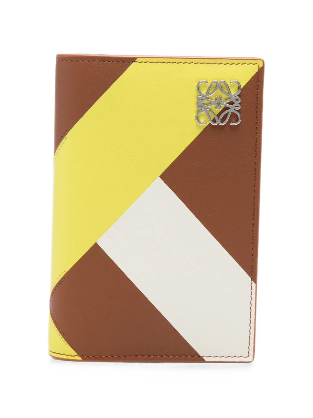 LOEWE Geometrische Anagram Pass-Etui - Braun