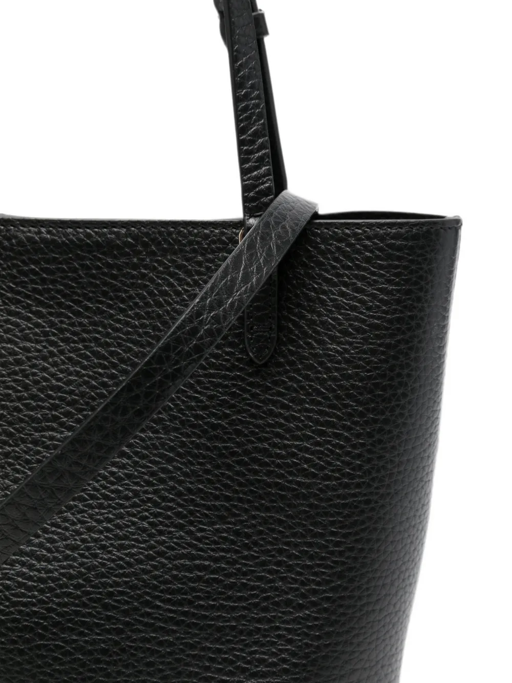 Valentino Garavani Rockstud leren shopper Zwart