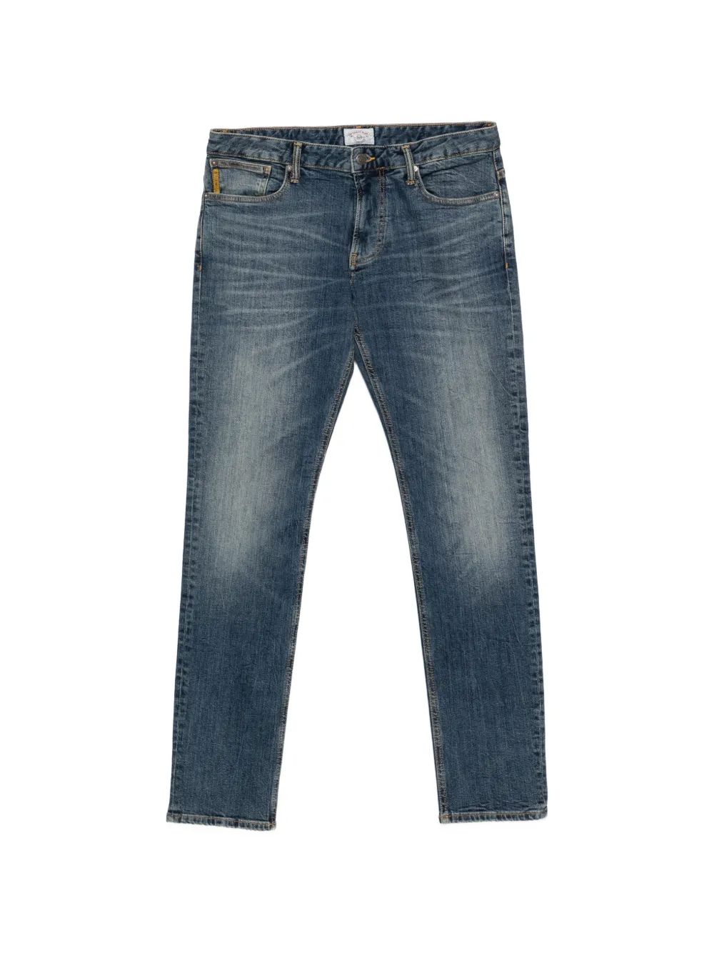 Emporio Armani faded-wahs jeans - Blu