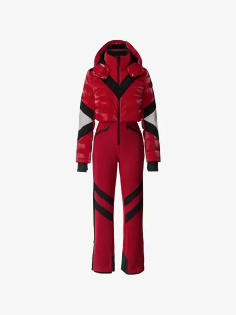 Mackage Satory-Glo colour-block ski suit