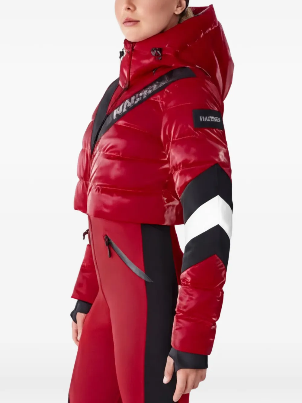 Mackage Satory-Glo skipak met colourblocking Rood