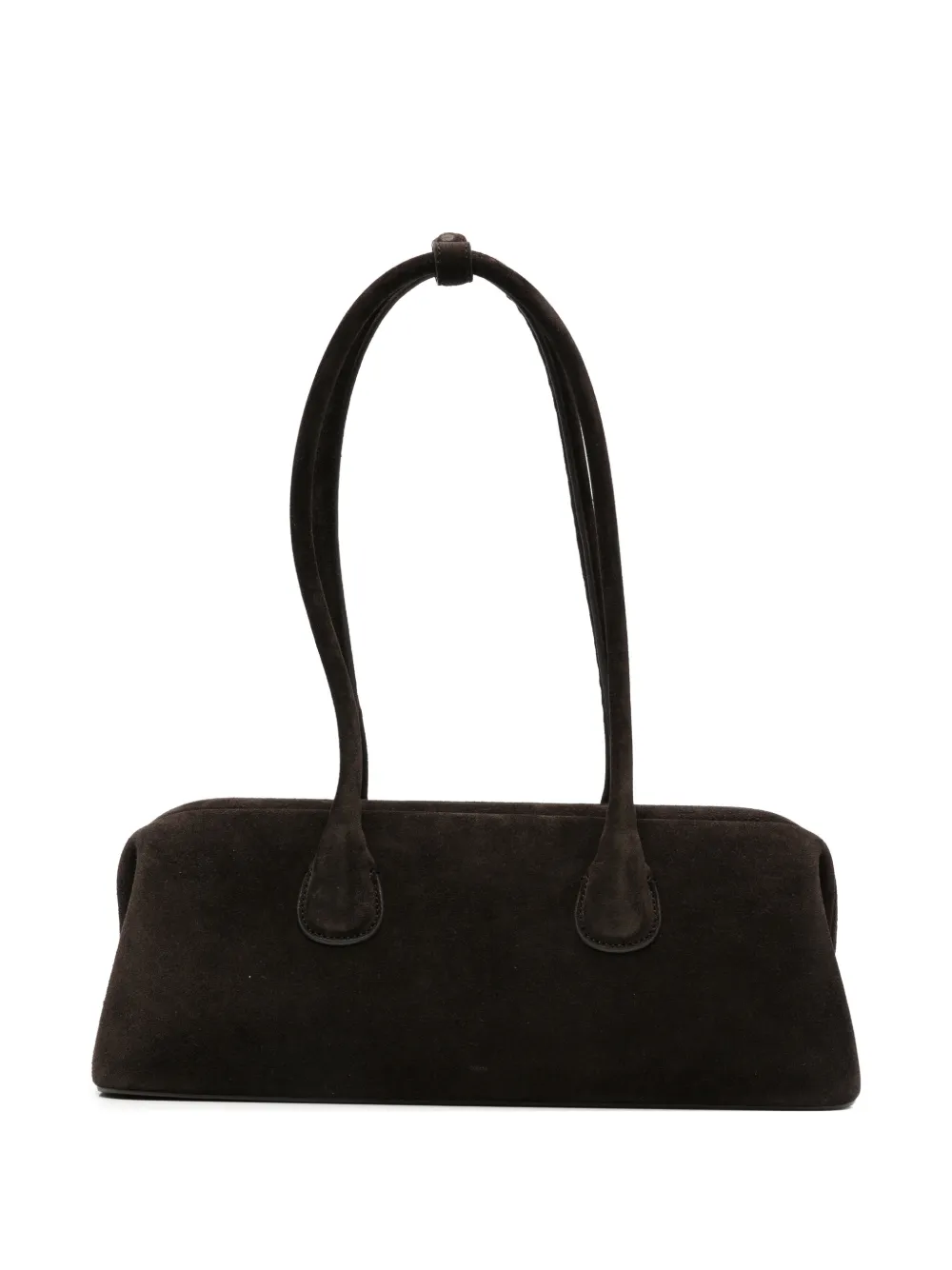 Osoi Boat Wide suede shoulder bag - Braun