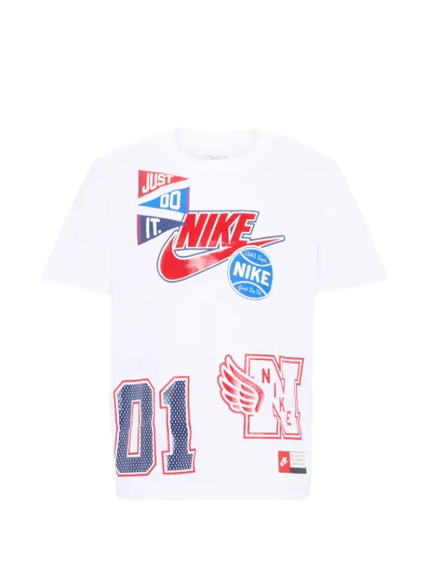 Nike Kids logo-print short-sleeve T-shirt
