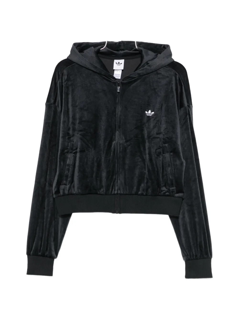 Adidas T-shirt met logopatch en raglan mouwen Grijs