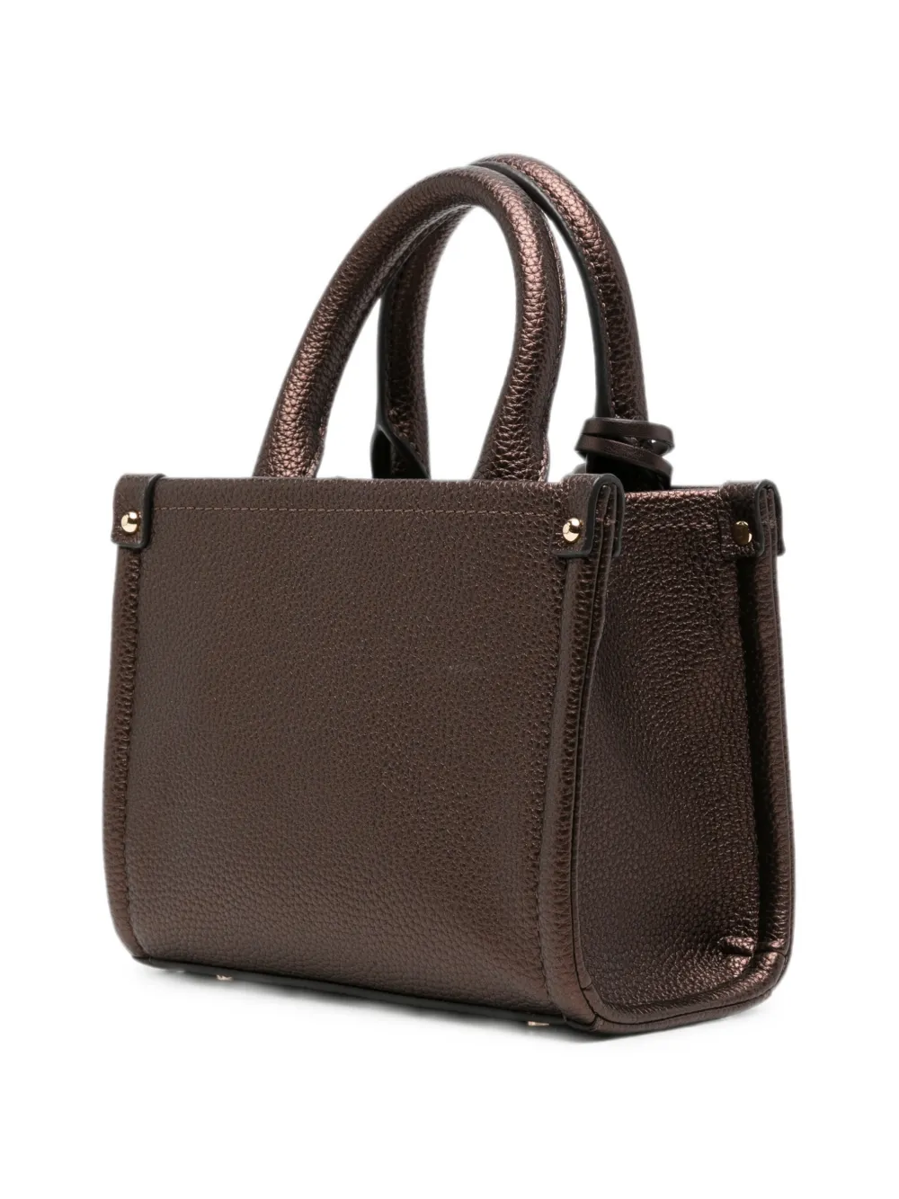 LIU JO Shopper met logoplakkaat Bruin