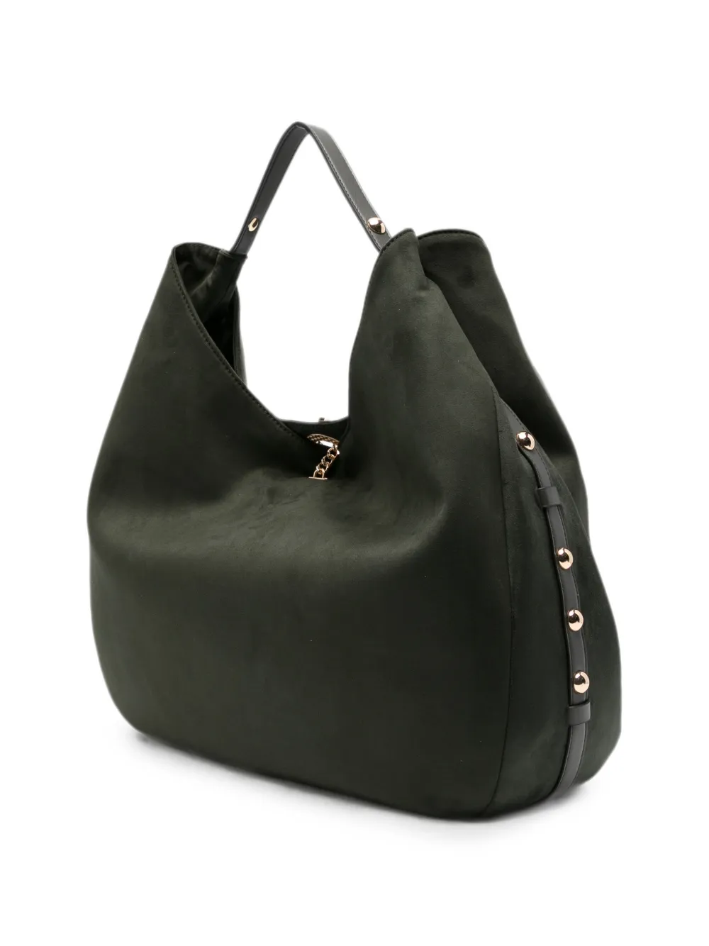 LIU JO Grote tas met studs Groen