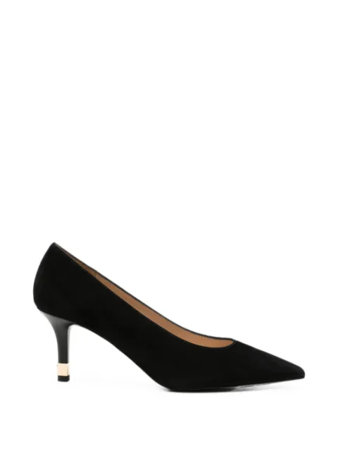 Furla pointed-toe suede pumps