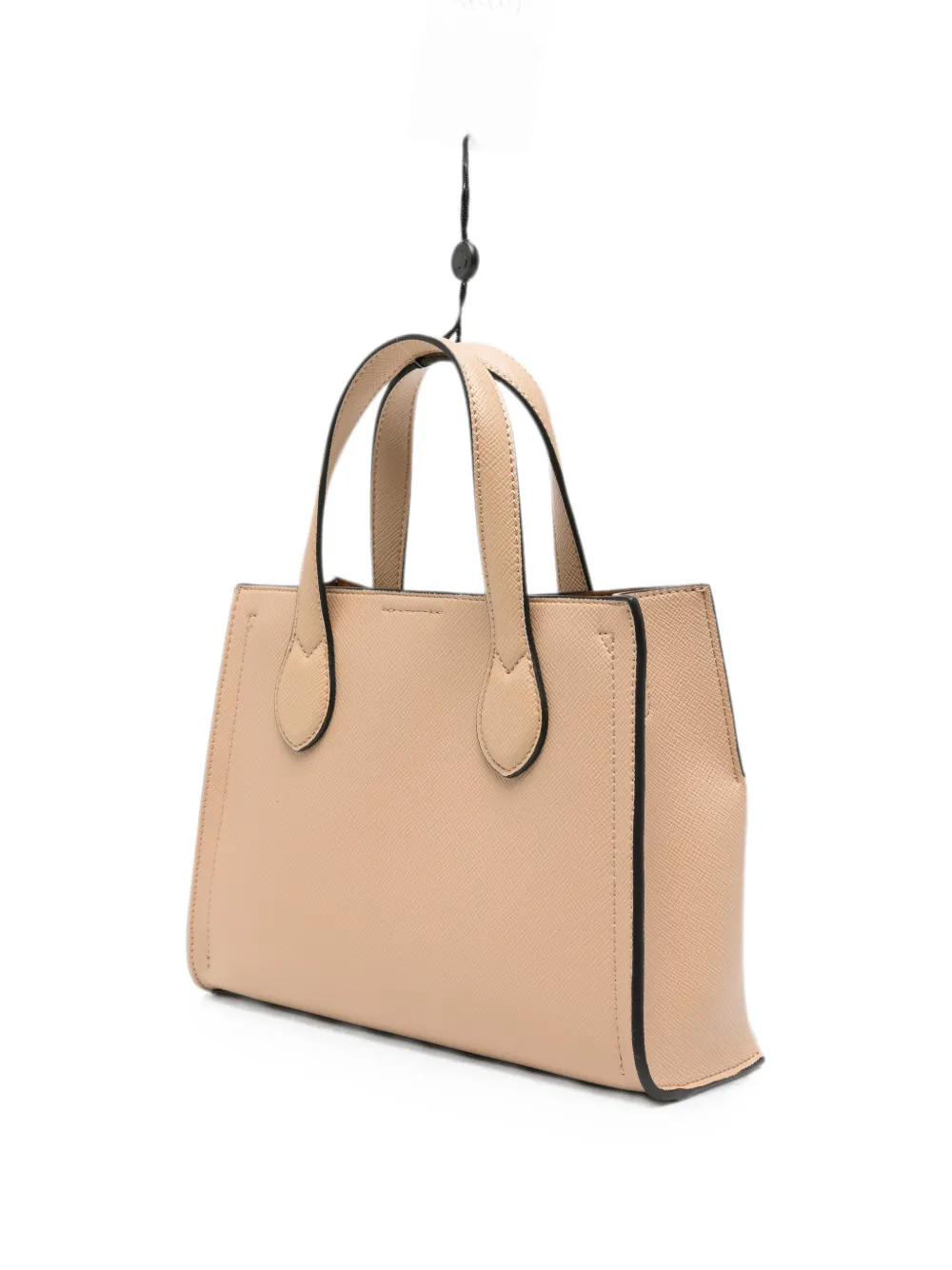 TWINSET Heuptas met logoplakkaat Beige