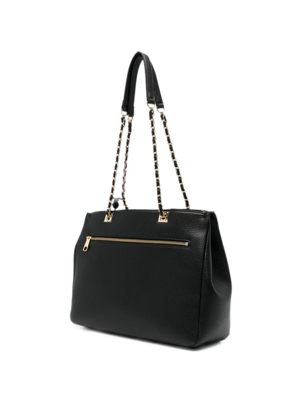 TWINSET Shopper met kettingband Zwart