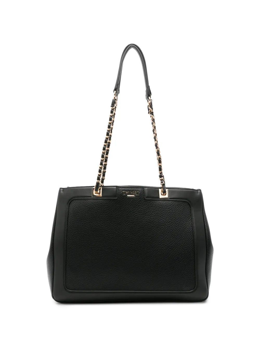 TWINSET chain-strap tote bag - Schwarz