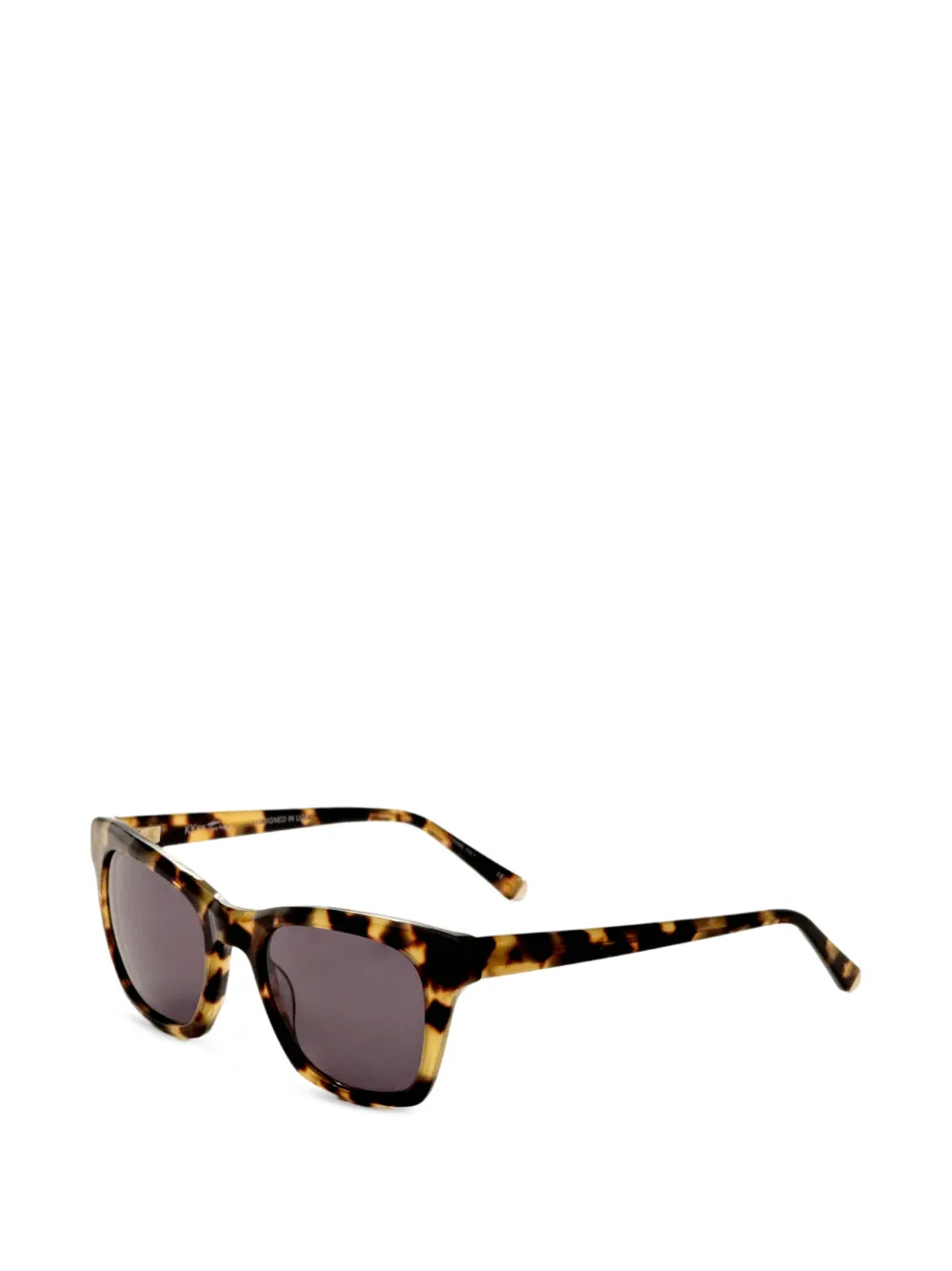 TURA x Kate Young Occhiali da sole Janine squadrati - Marrone