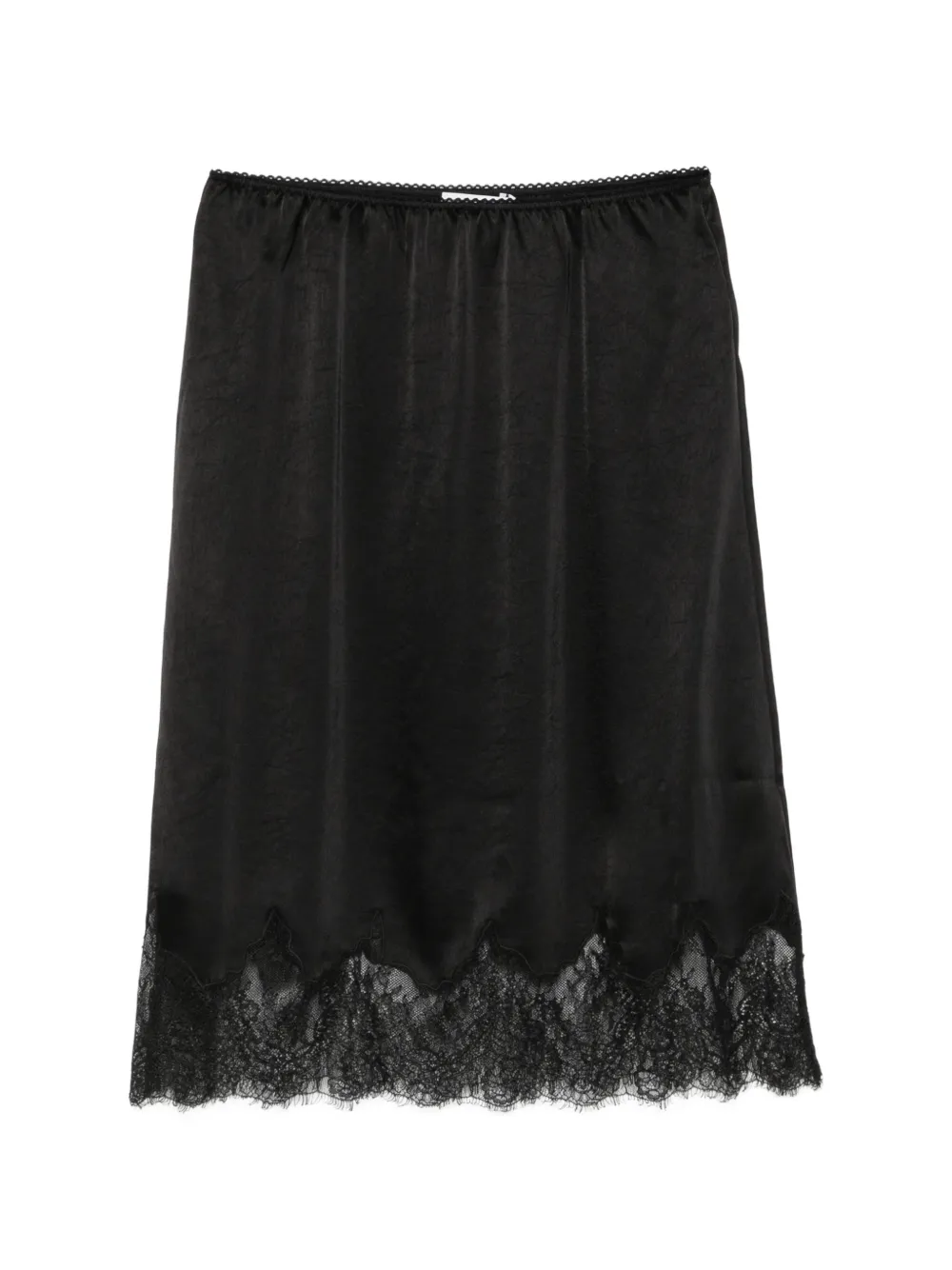 Citizens of Humanity lace-trim mini skirt - Schwarz