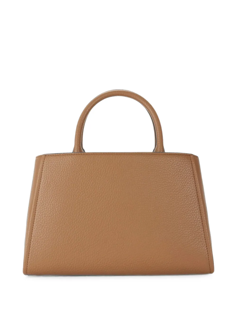 Elisabetta Franchi Shopper met logoplakkaat Bruin