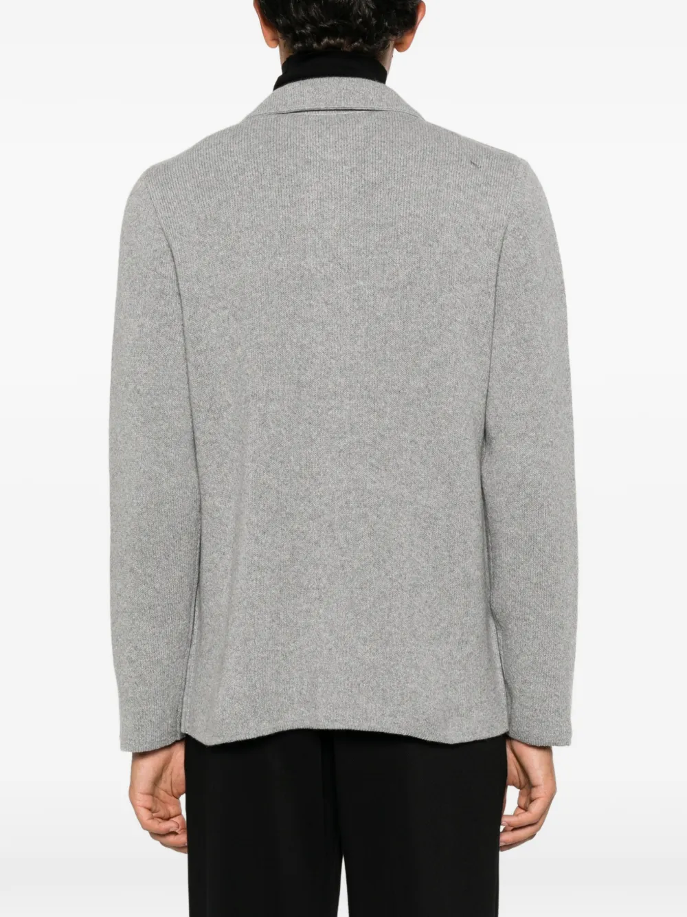 Lardini Wollen vest Grijs
