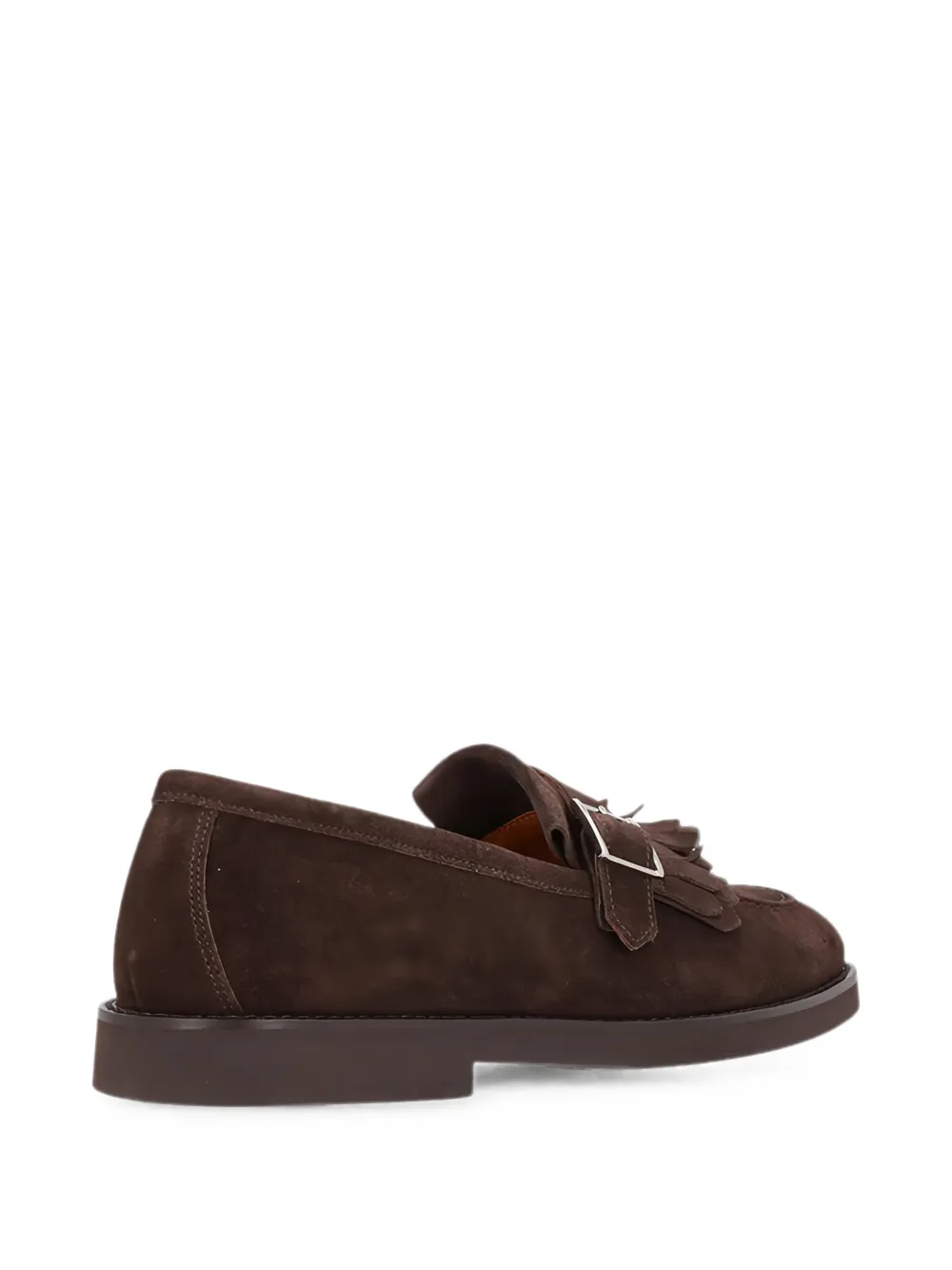Doucal's fringed buckle-fastening loafers Bruin