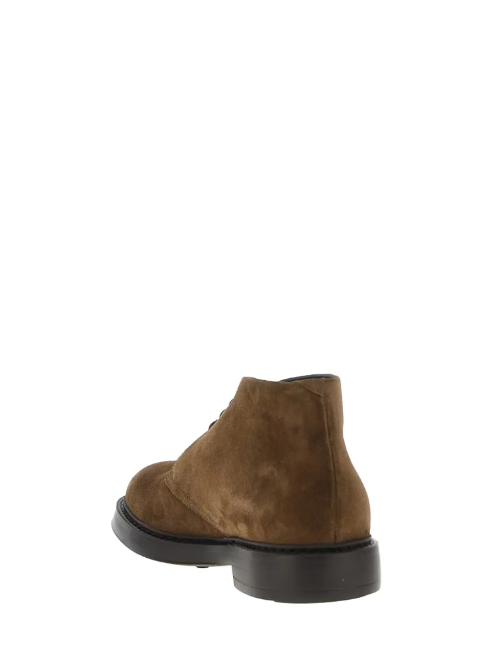 Doucal's lace-up suede boots Bruin
