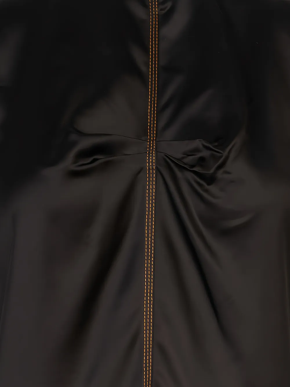 Marni Mouwloze jurk Zwart