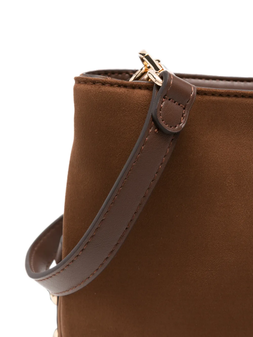 LIU JO Crossbodytas met logo-reliëf Bruin