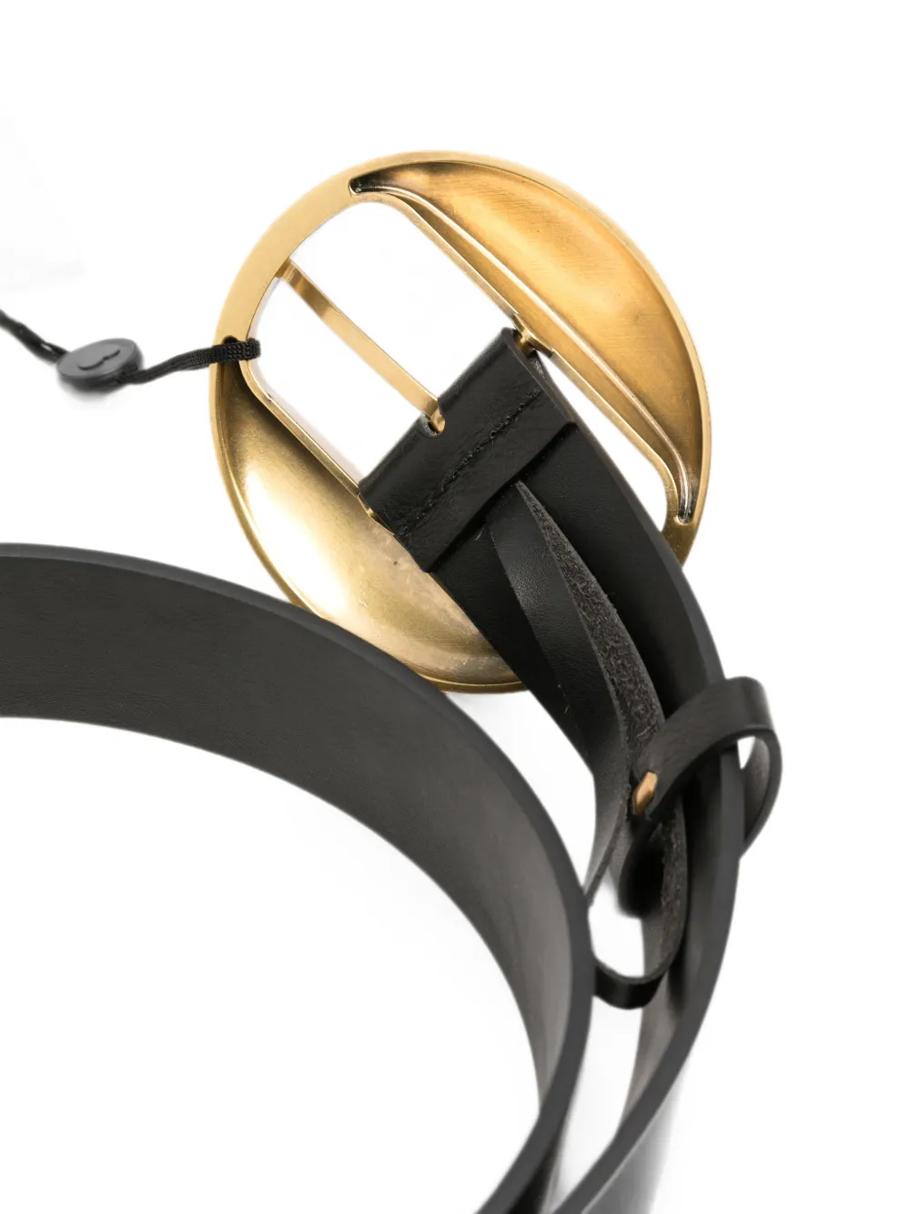 TWINSET Riem met logogesp Zwart