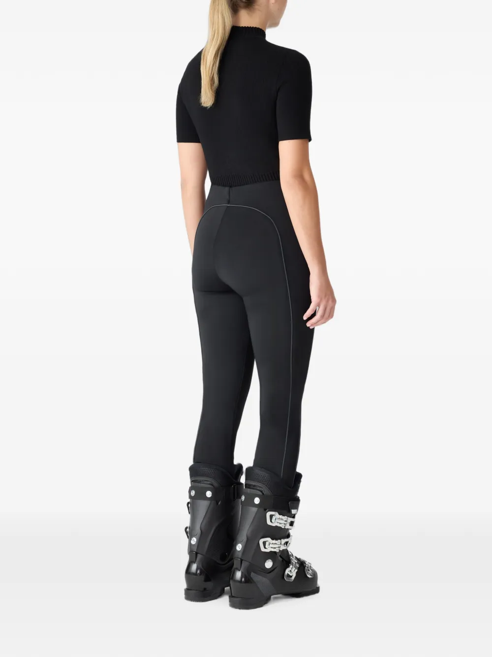 Mackage Zavi skibroek met logoprint Zwart