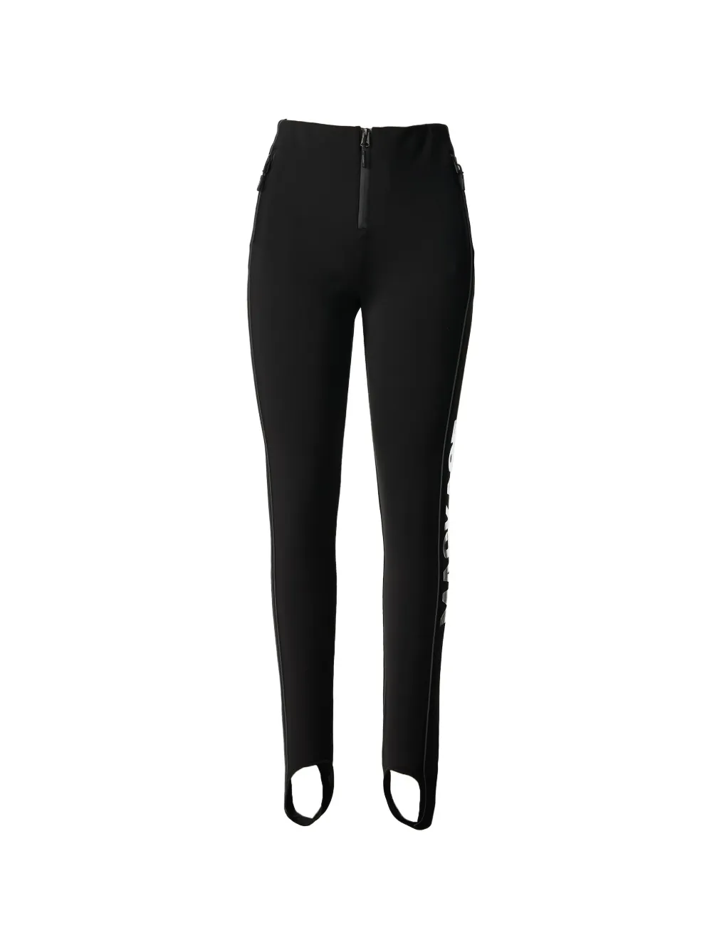 Mackage Zavi Logo-print Ski Pants In Black
