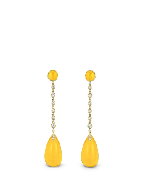 Goshwara citrine and diamond earrings