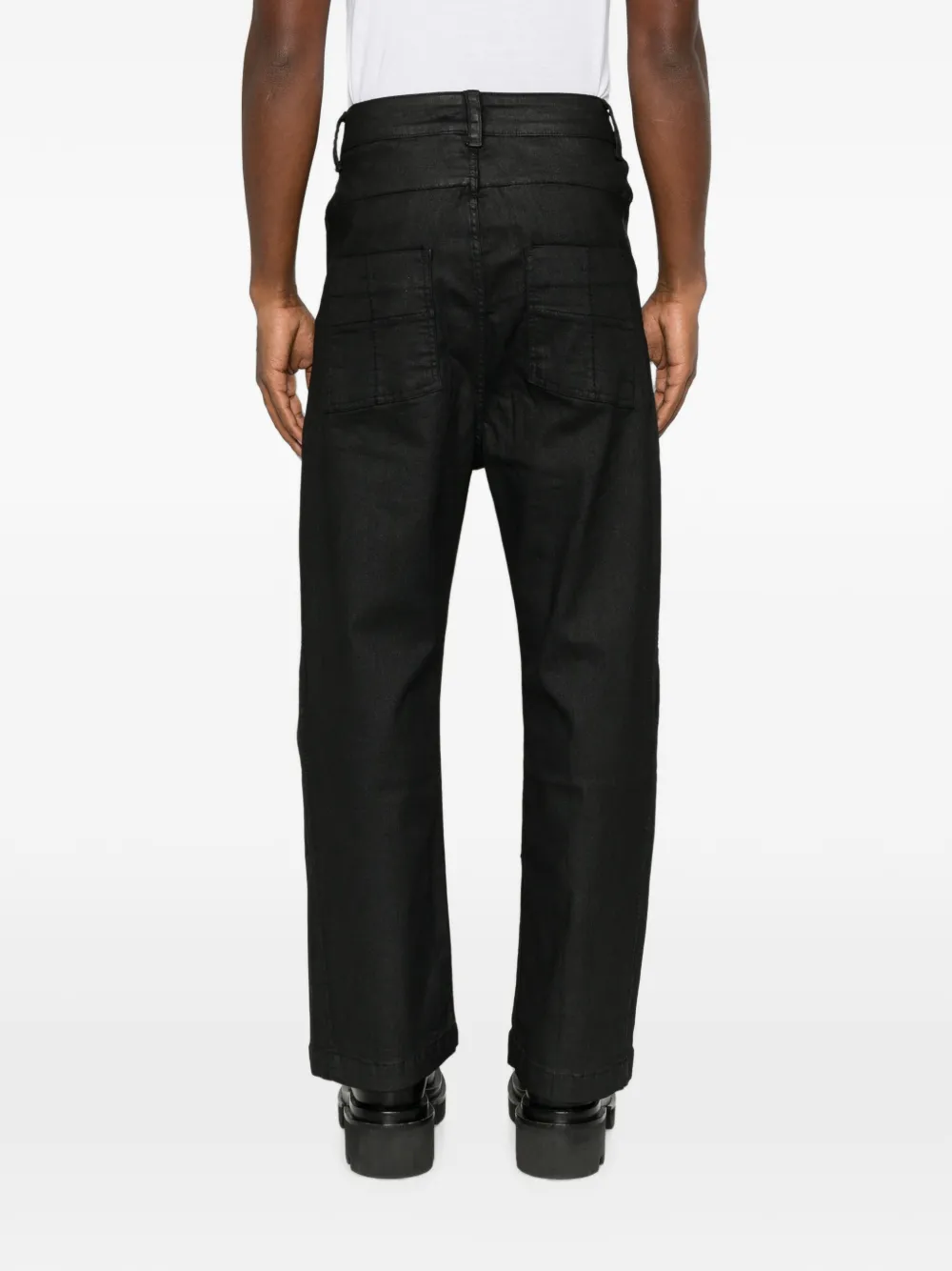 Thom Krom Straight broek Zwart