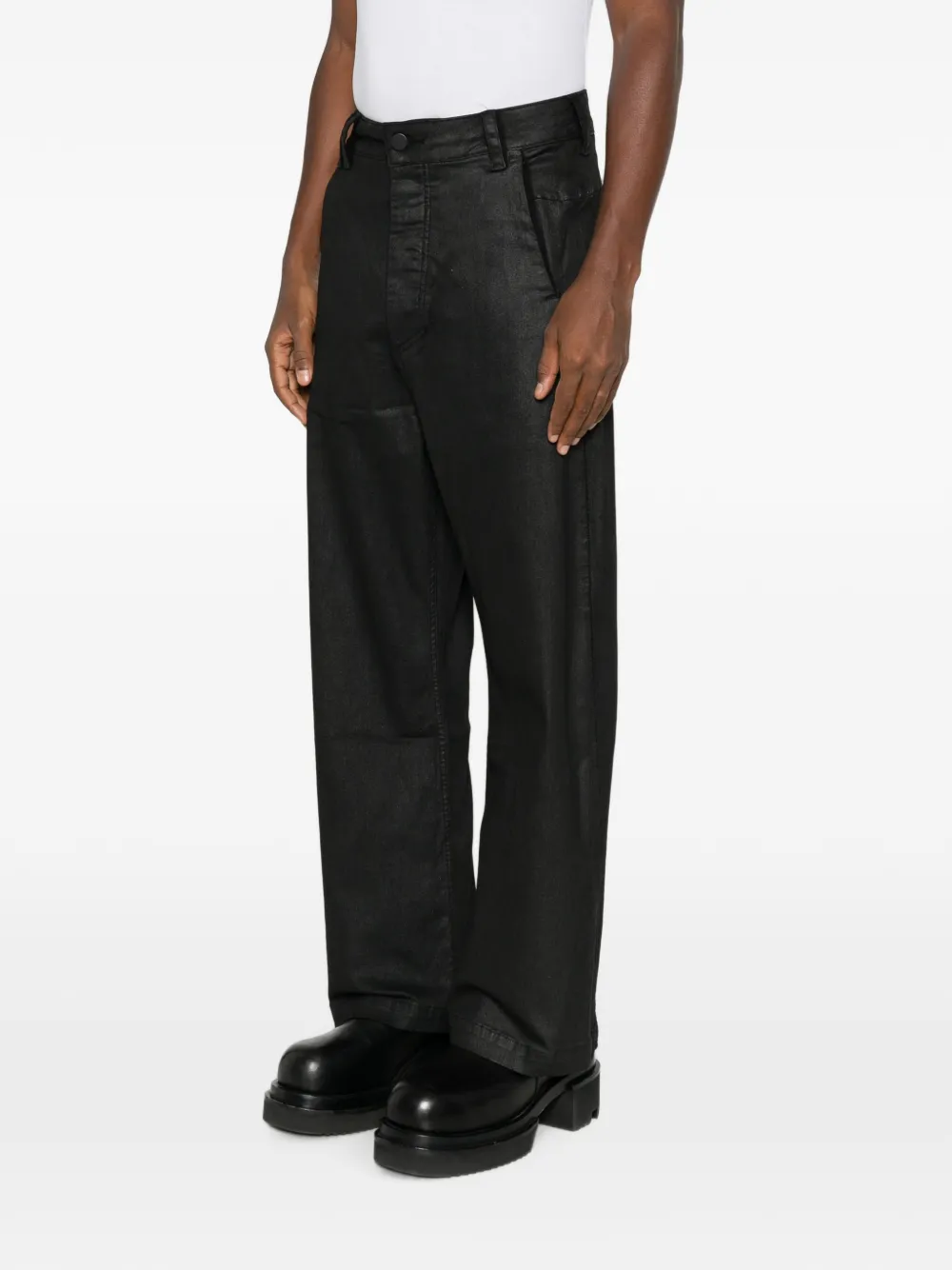 Thom Krom Straight broek Zwart
