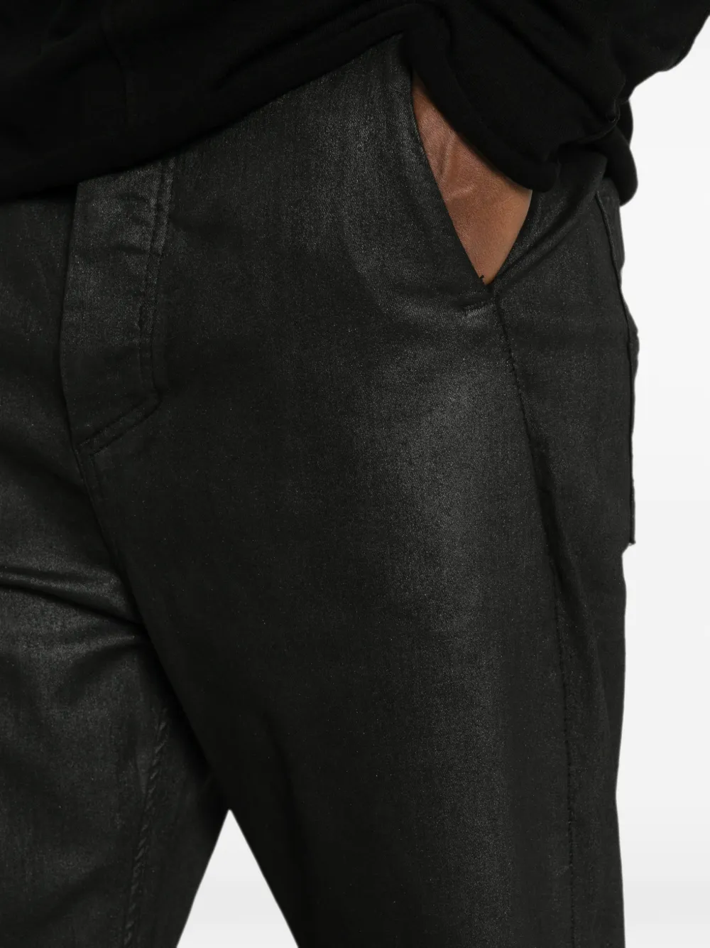 Thom Krom Straight broek Zwart