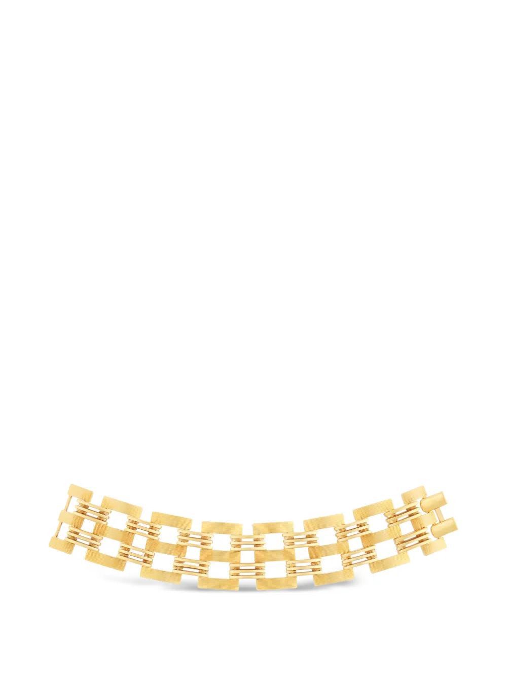 Monet Pre-Owned Egyptian Revival 1980s link-chain bracelet - Gold