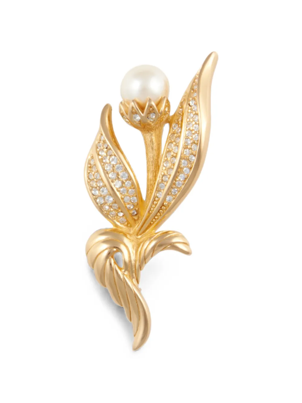 Christian Dior Pre-Owned 1980s brooch - Gold