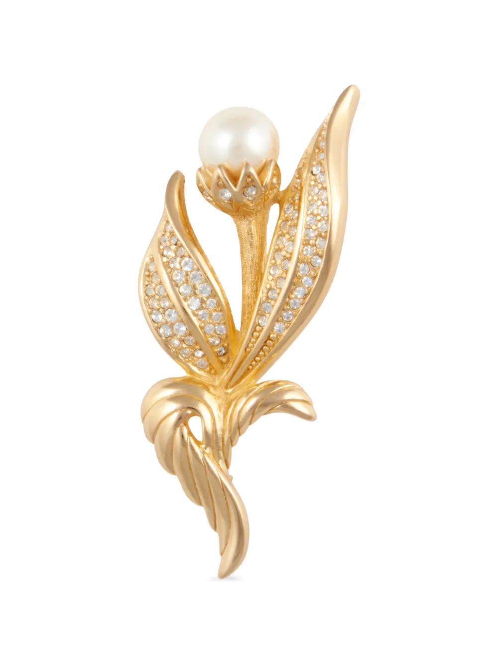 Christian Dior Pre-Owned 1980s brooch - Gold
