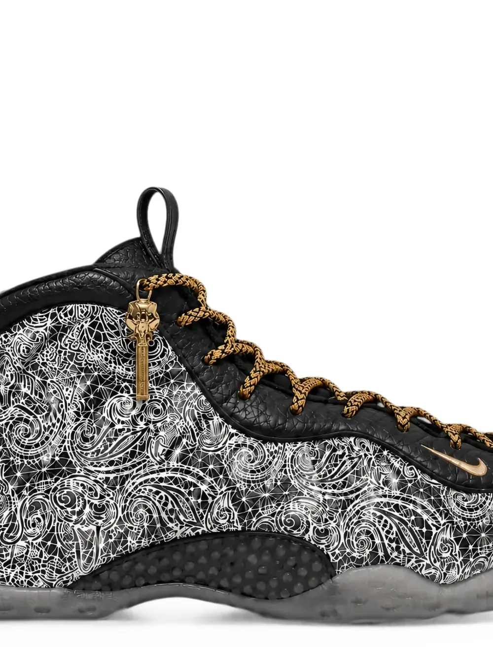 Nike x Victor Solomon Air Foamposite One sneakers Zwart