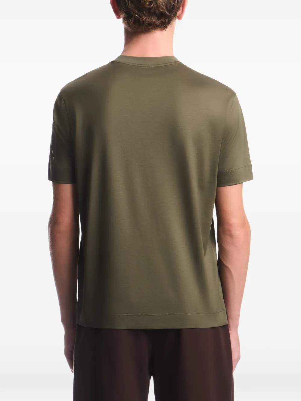 Emporio Armani T-shirt met logoprint Groen