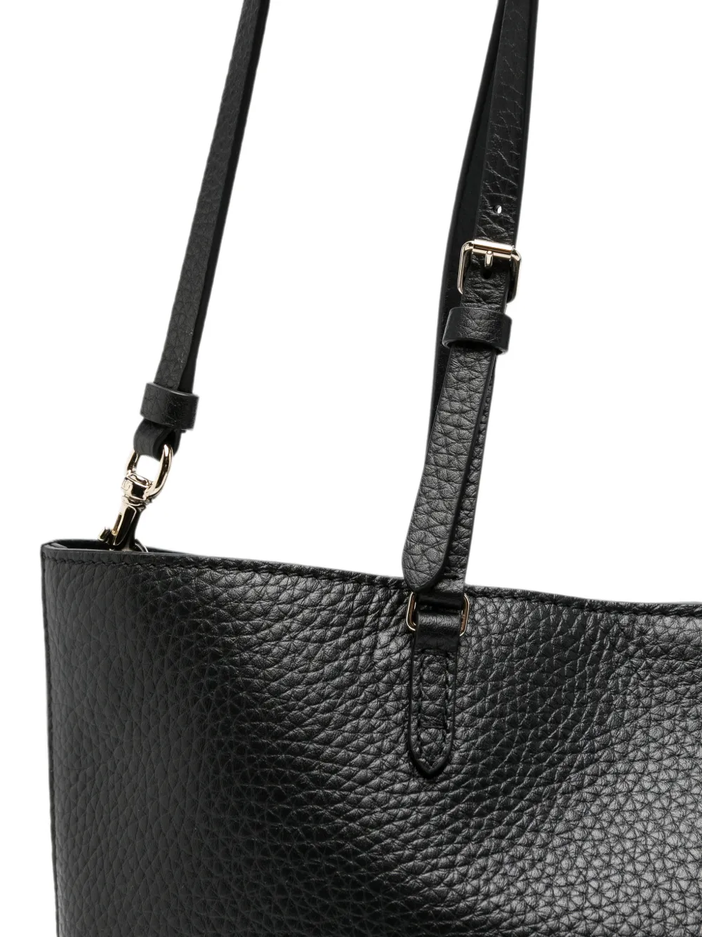Valentino Garavani Rockstud bewerkte shopper Zwart