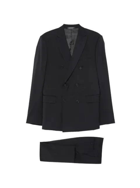 Emporio Armani double-breasted virgin-wool suit