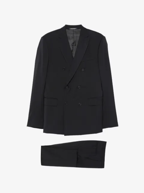 Emporio Armani double-breasted virgin-wool suit