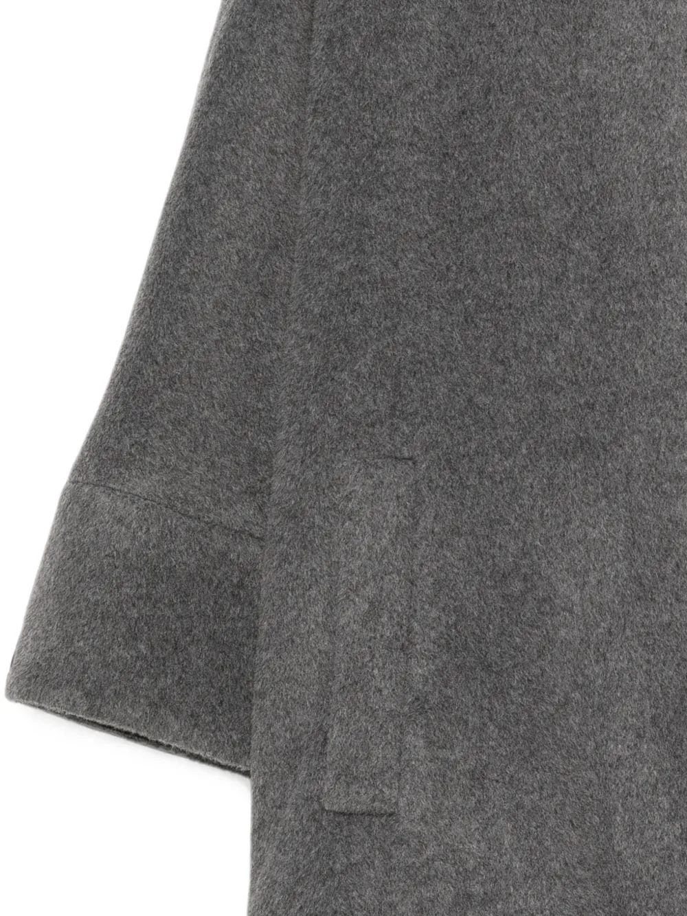 Emporio Armani Jas met trechterhals en knoopsluiting Grijs