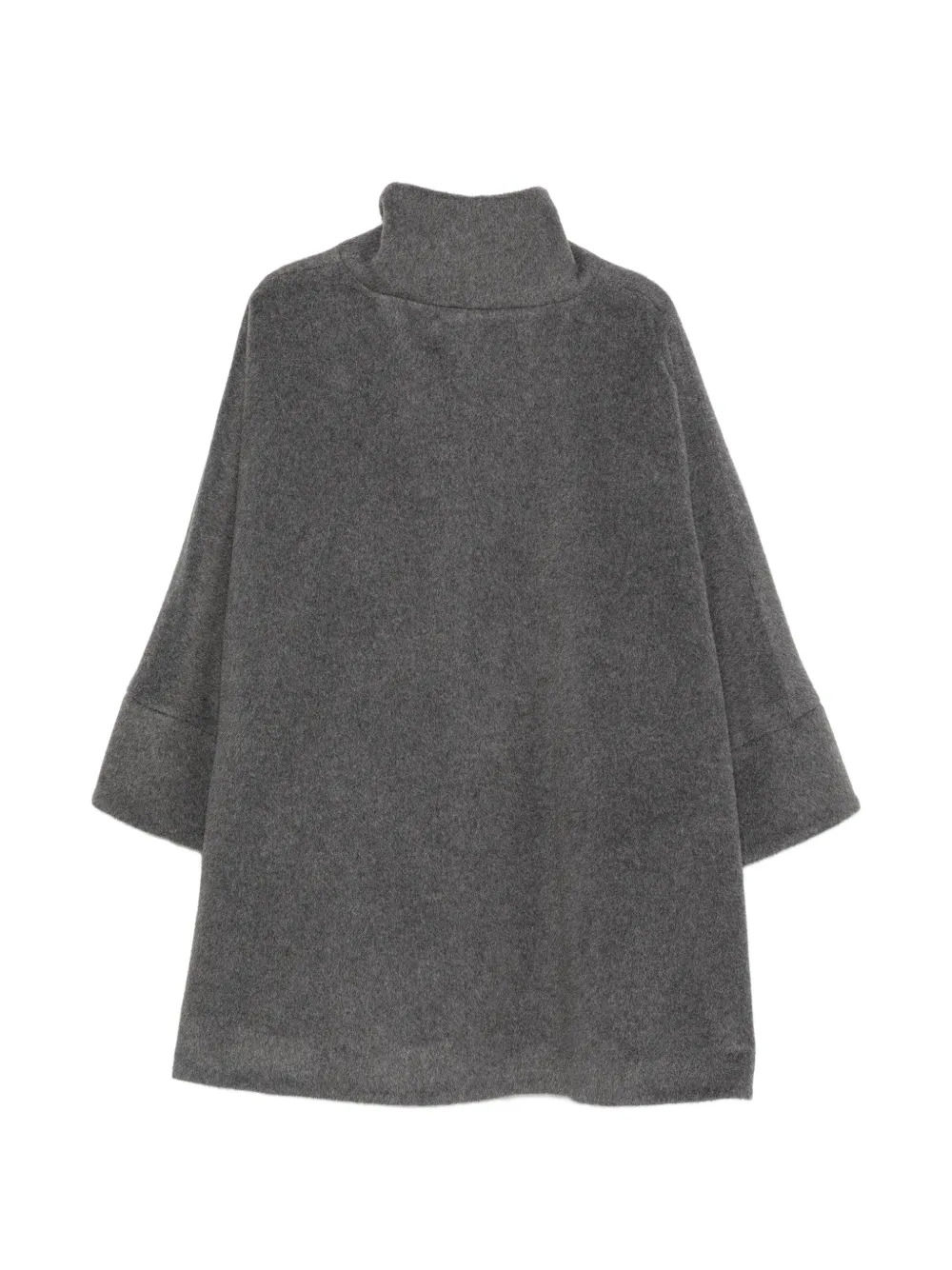 Emporio Armani Jas met trechterhals en knoopsluiting Grijs