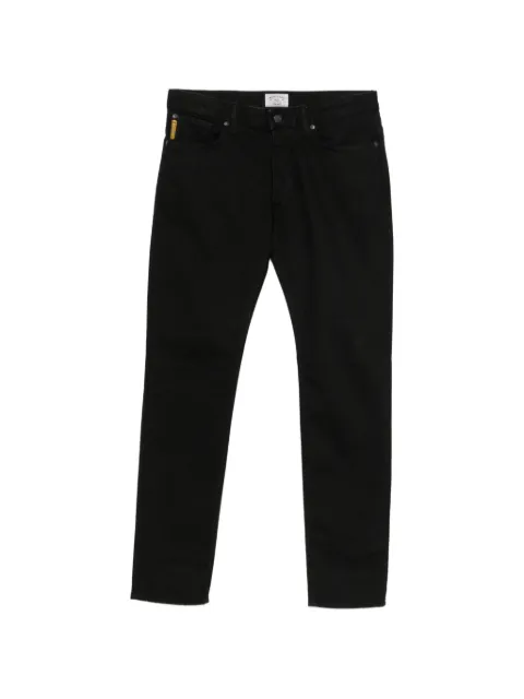 Emporio Armani logo-patch slim-fit jeans