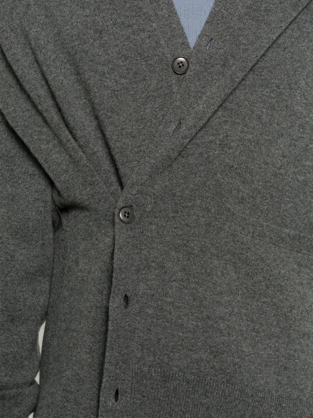 extreme cashmere Tokio vest met V-hals Grijs