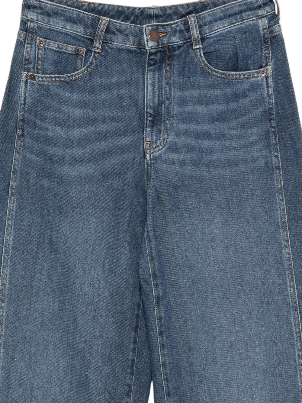 Emporio Armani Jeans met vlakken Blauw