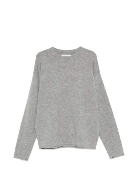 extreme cashmere crew-neck long-sleeve cashmere sweater