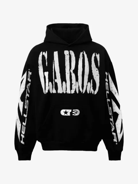 HELLSTAR G.A.B.O.S. logo-print hoodie
