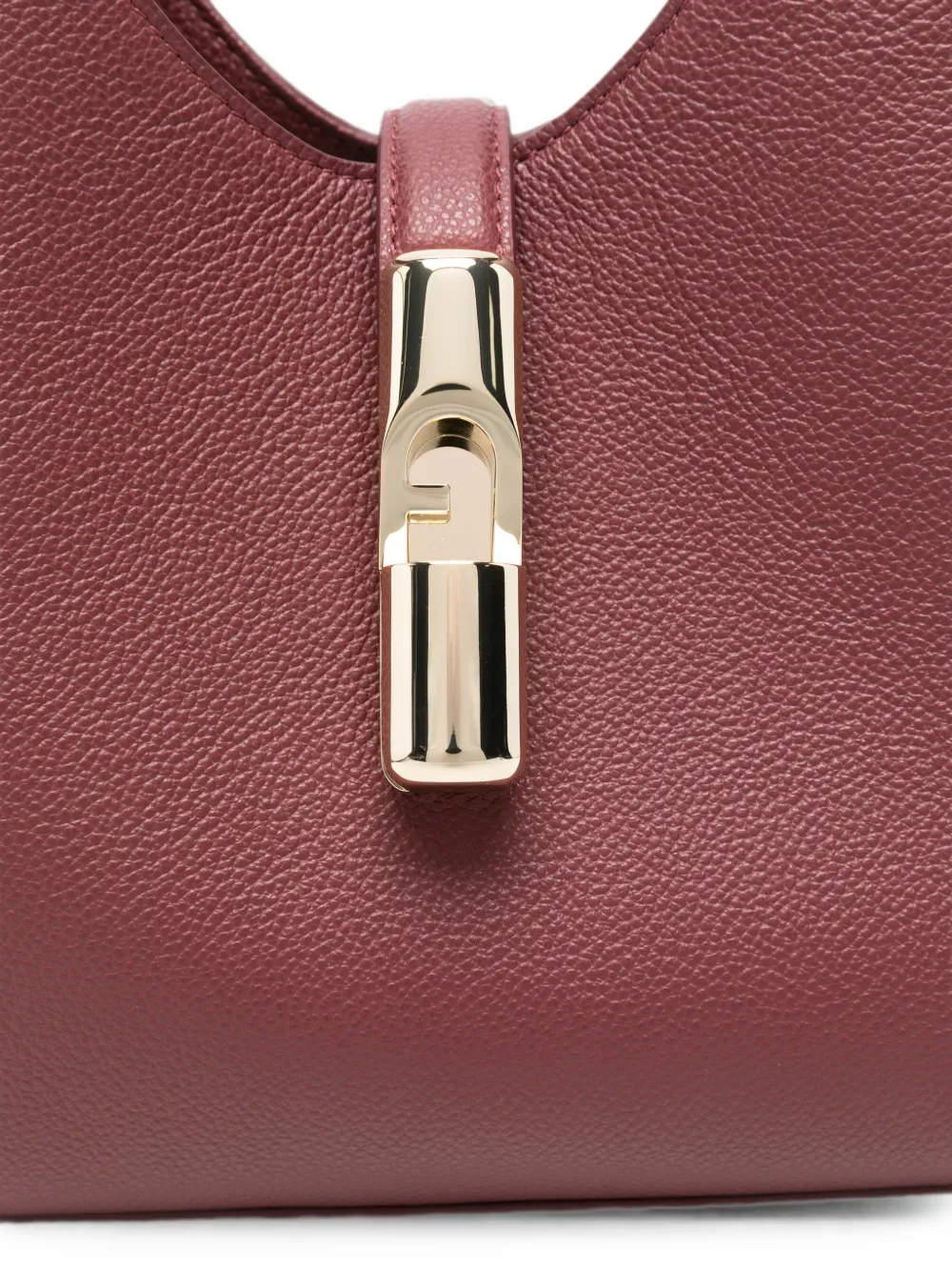 Furla Goccia leren shopper Rood